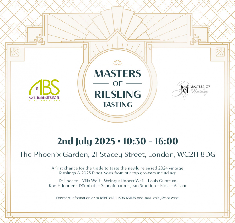 2025 Masters of Riesling Tasting