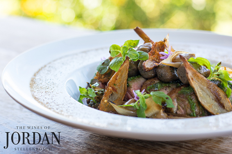 RECIPE FROM THE JORDAN RESTAURANT WITH GEORGE JARDINE, STELLENBOSCH