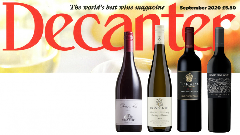 ABS wines in the September 2020 Decanter issue