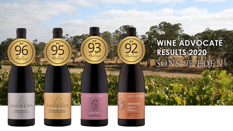 Sons of Eden 2020 Wine Advocate results