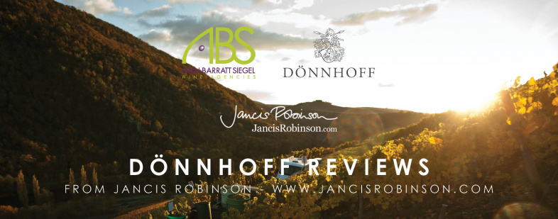 Jancis Robinson Dönnhoff 2019 Vintage Tasting notes
