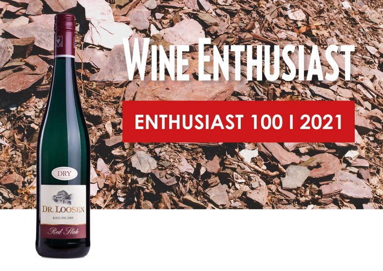 Dr. Loosen Red Slate Riesling In The Top 100 Best Wines of 2021 - Wine Enthusiast
