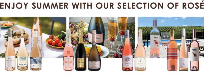 Enjoy Summer with our selection of Rosé