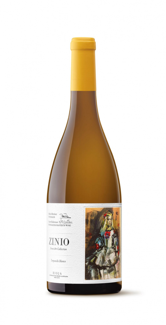 2021 Zinio Tempranillo Blanco And Viura Street Art Collection White 