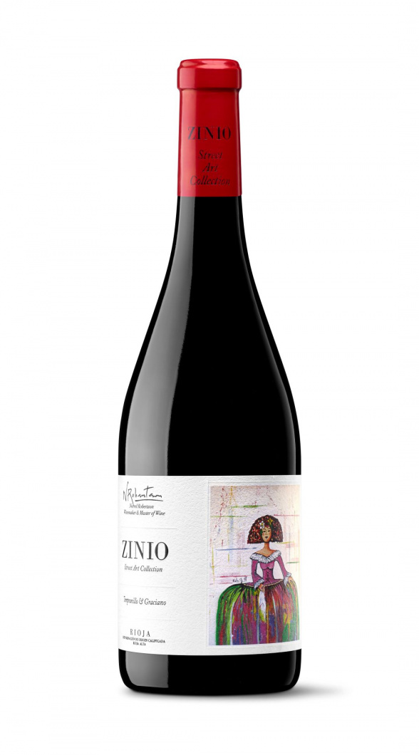 2020 Zinio Tempranillo Graciano Street Art Collection Red Our